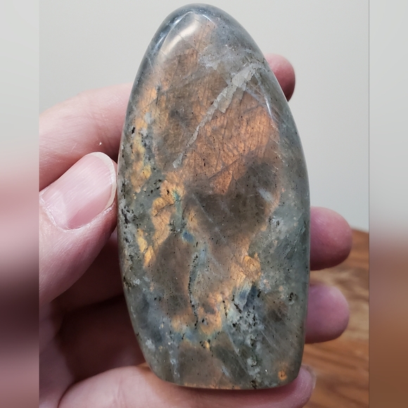 Labradorite Crystal Freeform, Two-Sided Flash - Picture 10 of 10